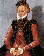 CRANACH, Lucas the Younger Portrait of a Woman sdgsdftg oil